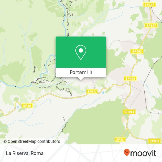 Mappa La Riserva