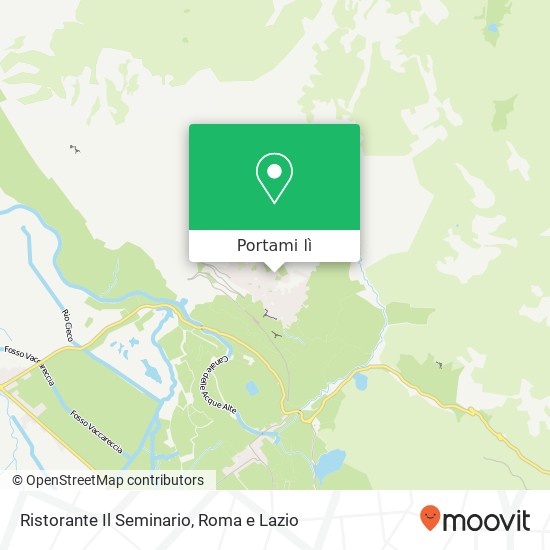 Mappa Ristorante Il Seminario