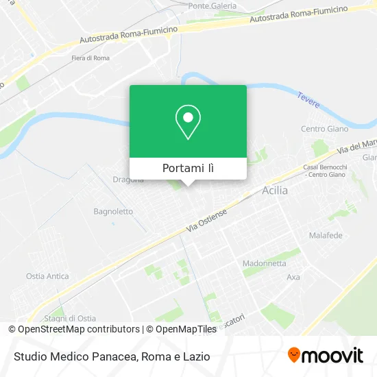 Mappa Studio Medico Panacea