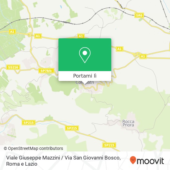 Mappa Viale Giuseppe Mazzini / Via San Giovanni Bosco
