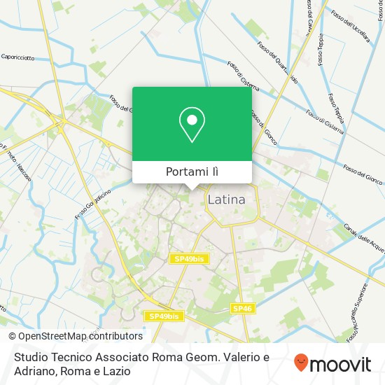 Mappa Studio Tecnico Associato Roma Geom. Valerio e Adriano