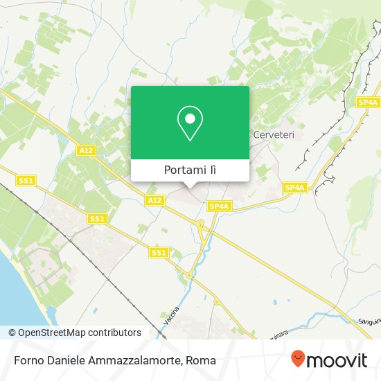 Mappa Forno Daniele Ammazzalamorte