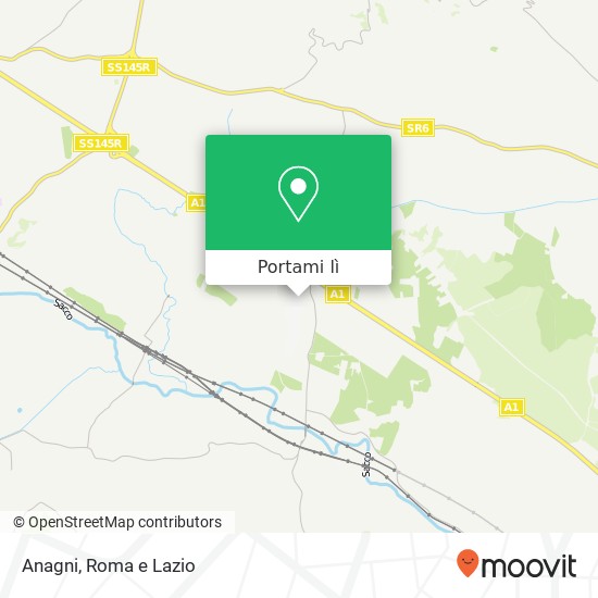 Mappa Anagni