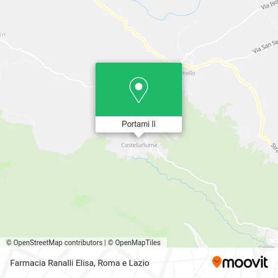 Mappa Farmacia Ranalli Elisa