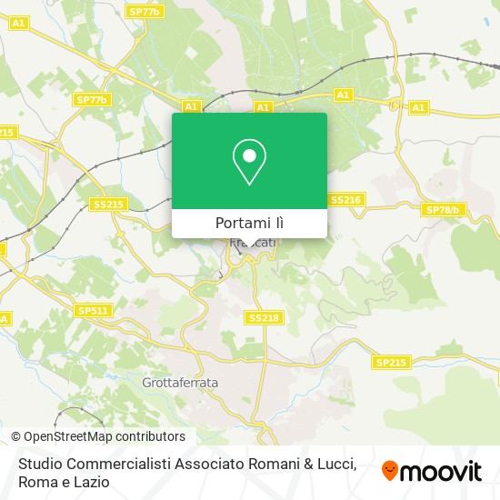 Mappa Studio Commercialisti Associato Romani & Lucci
