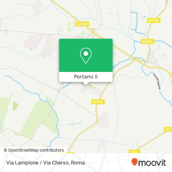 Mappa Via Lampione / Via Cherso