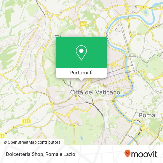 Mappa Dolcetteria Shop