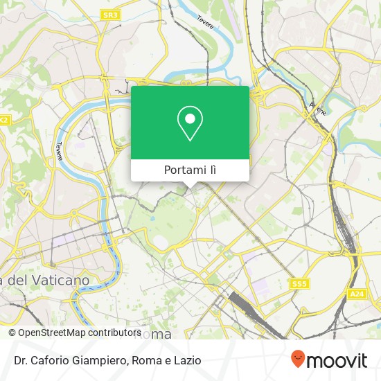 Mappa Dr. Caforio Giampiero