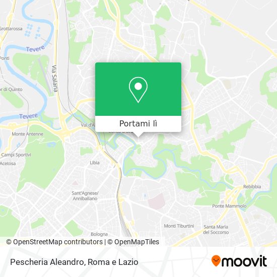 Mappa Pescheria Aleandro