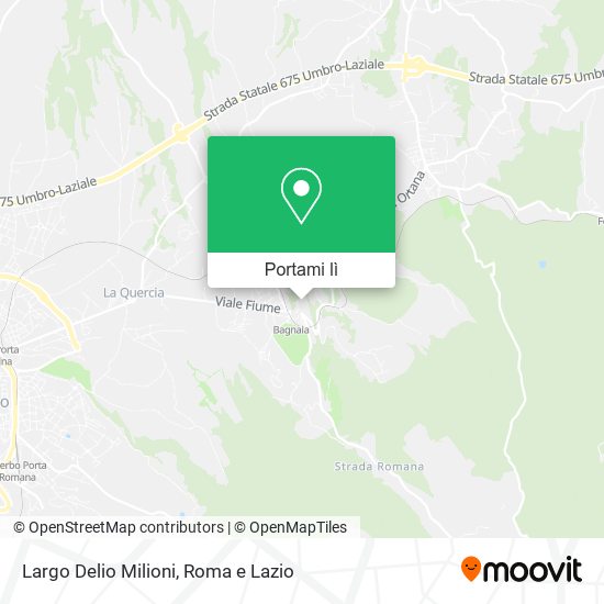 Mappa Largo Delio Milioni