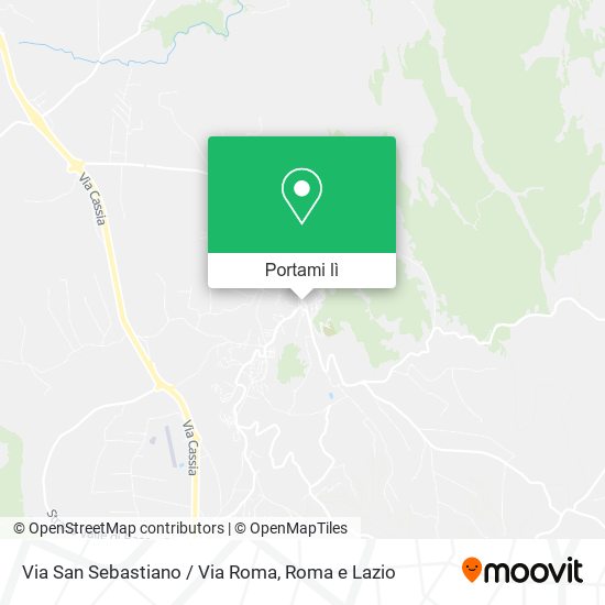 Mappa Via San Sebastiano / Via Roma