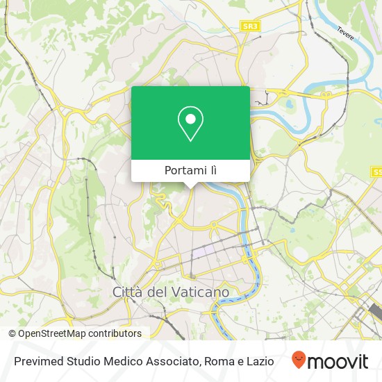 Mappa Previmed Studio Medico Associato