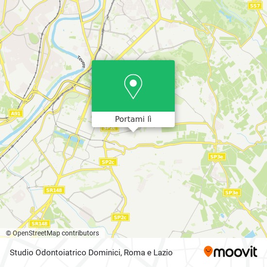 Mappa Studio Odontoiatrico Dominici