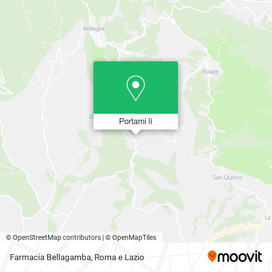 Mappa Farmacia Bellagamba
