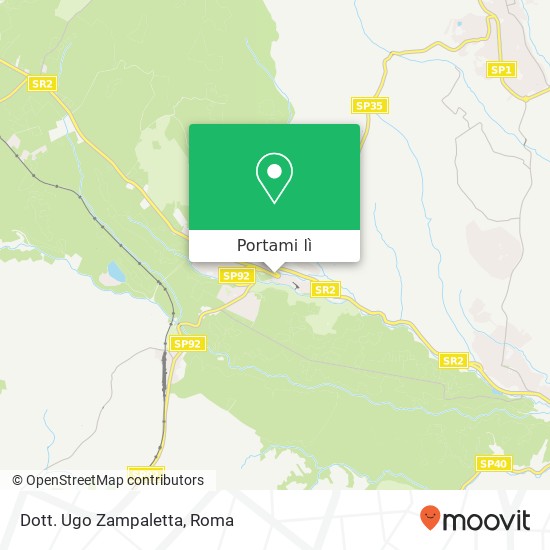 Mappa Dott. Ugo Zampaletta