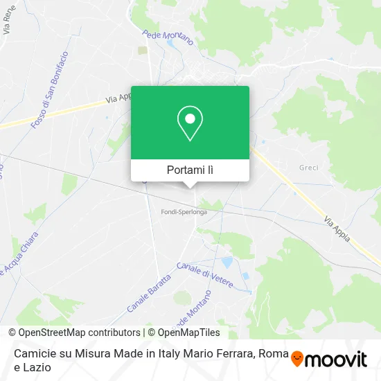 Mappa Camicie su Misura Made in Italy Mario Ferrara