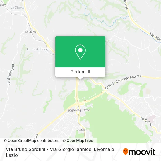 Mappa Via Bruno Serotini / Via Giorgio Iannicelli