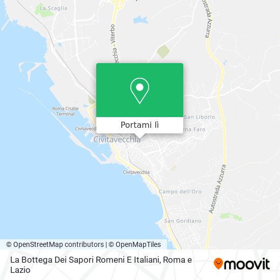 Mappa La Bottega Dei Sapori Romeni E Italiani