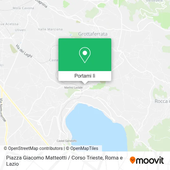 Mappa Piazza Giacomo Matteotti / Corso Trieste