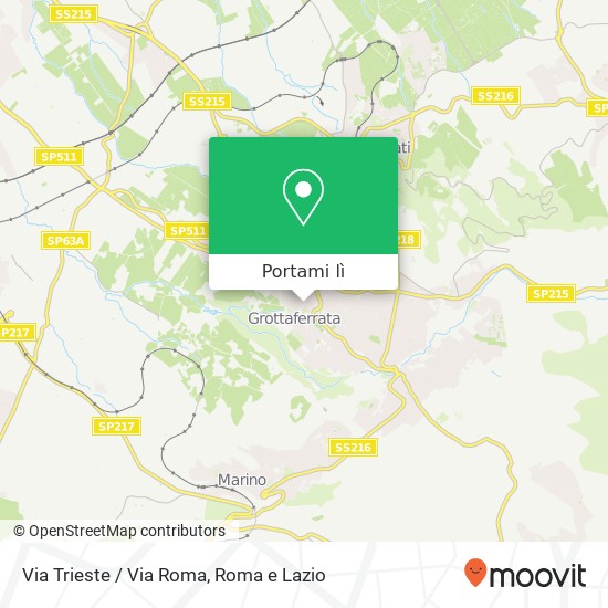 Mappa Via Trieste / Via Roma