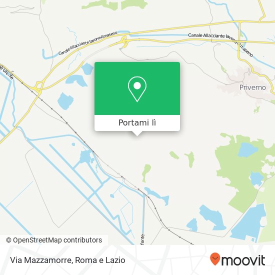 Mappa Via Mazzamorre