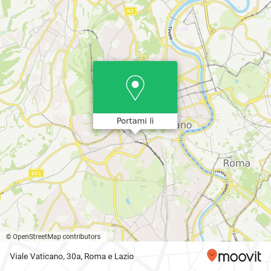 Mappa Viale Vaticano, 30a