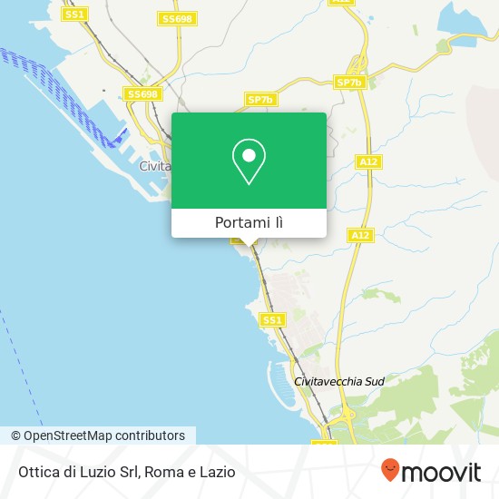 Mappa Ottica di Luzio Srl