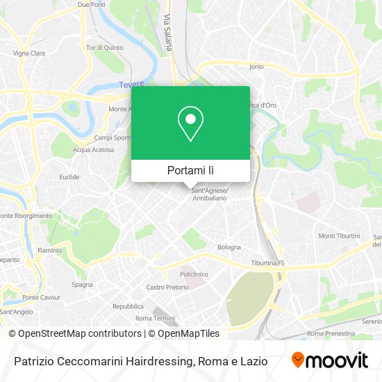 Mappa Patrizio Ceccomarini Hairdressing