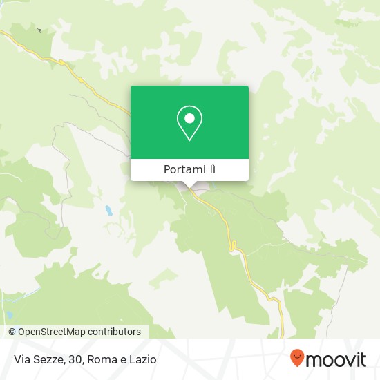 Mappa Via Sezze, 30
