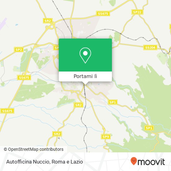 Mappa Autofficina Nuccio