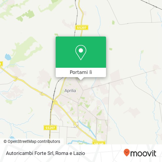 Mappa Autoricambi Forte Srl