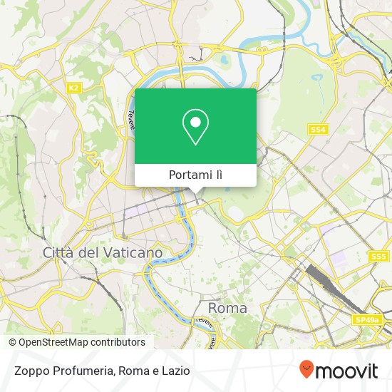 Mappa Zoppo Profumeria