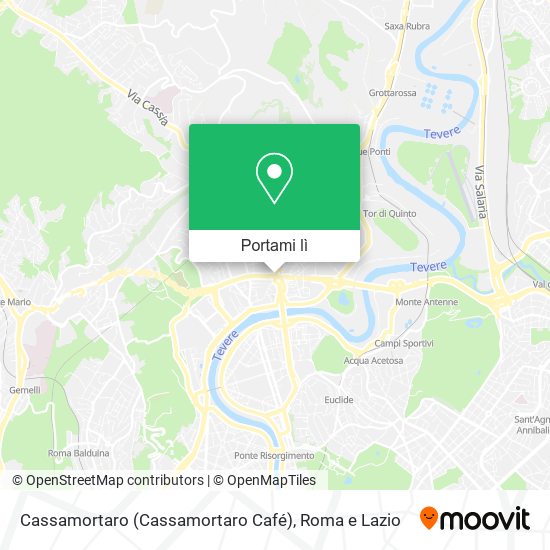 Mappa Cassamortaro (Cassamortaro Café)