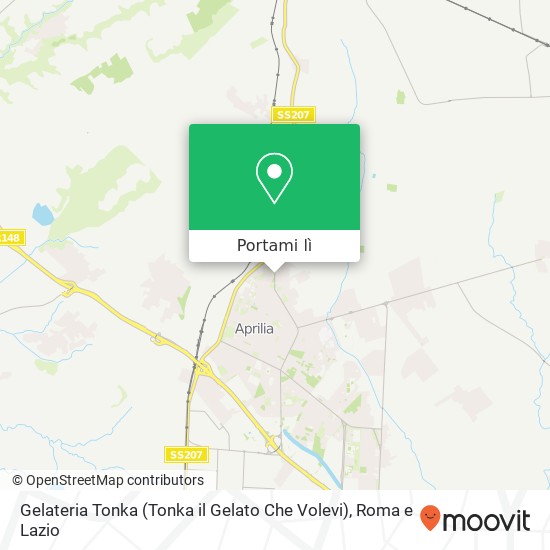 Mappa Gelateria Tonka (Tonka il Gelato Che Volevi)