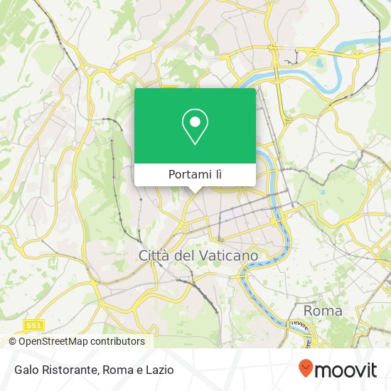 Mappa Galo Ristorante