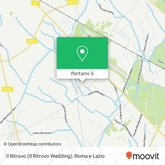 Mappa Il Ritrovo (Il Ritrovo Wedding)