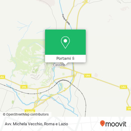 Mappa Avv. Michela Vecchio