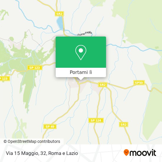 Mappa Via 15 Maggio, 32