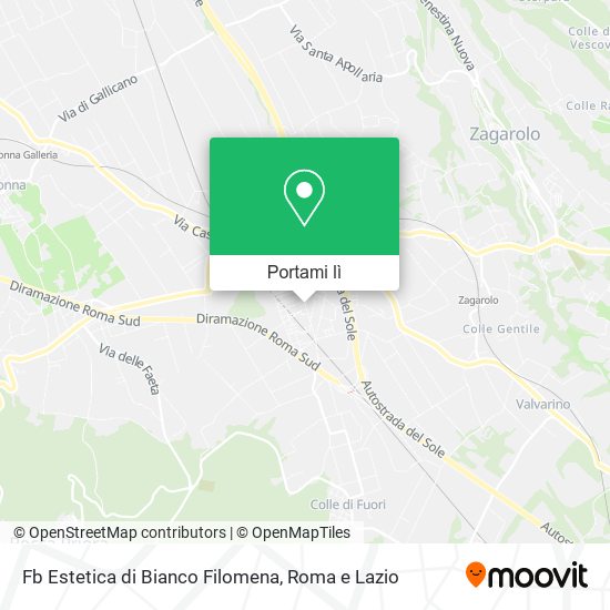 Mappa Fb Estetica di Bianco Filomena
