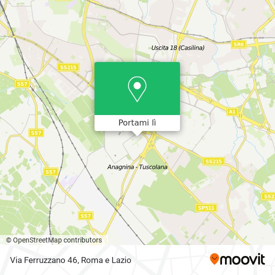 Mappa Via Ferruzzano  46