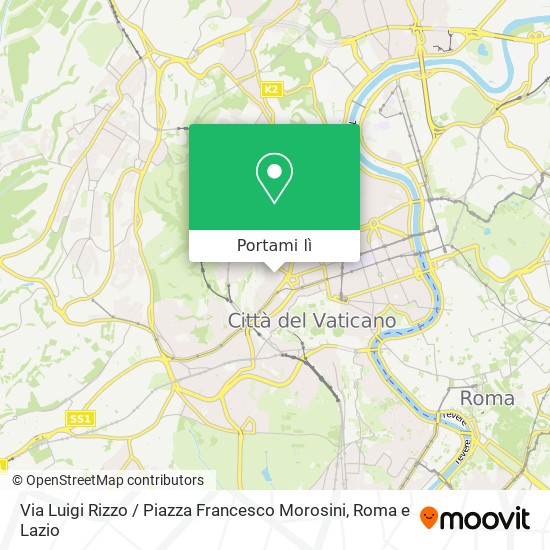Mappa Via Luigi Rizzo / Piazza Francesco Morosini