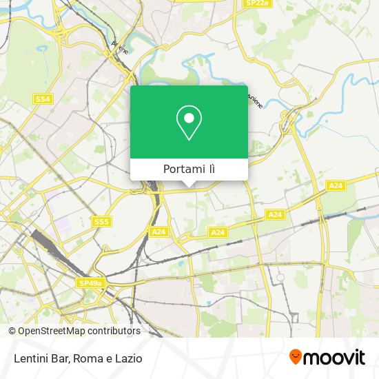 Mappa Lentini Bar