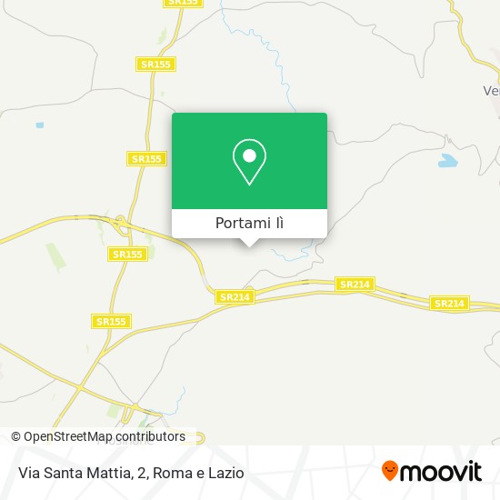 Mappa Via Santa Mattia, 2