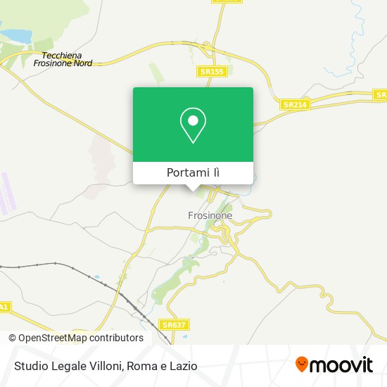 Mappa Studio Legale Villoni