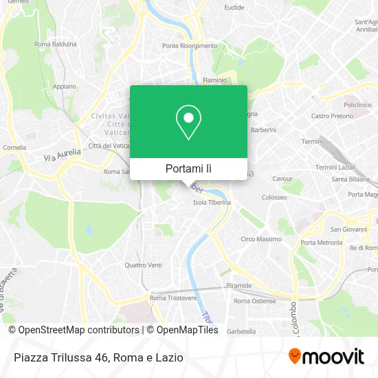 Mappa Piazza Trilussa  46