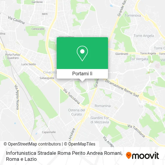 Mappa Infortunistica Stradale Roma Perito Andrea Romani