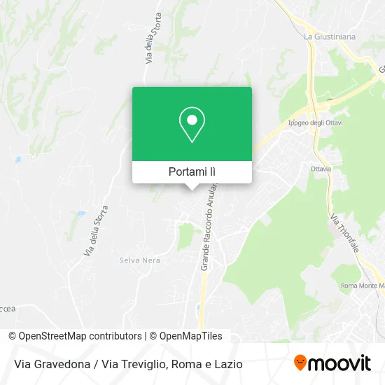 Mappa Via Gravedona / Via Treviglio