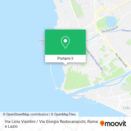 Mappa Via Licio Visintini / Via Giorgio Rodocanacchi