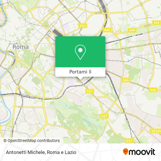 Mappa Antonetti Michele