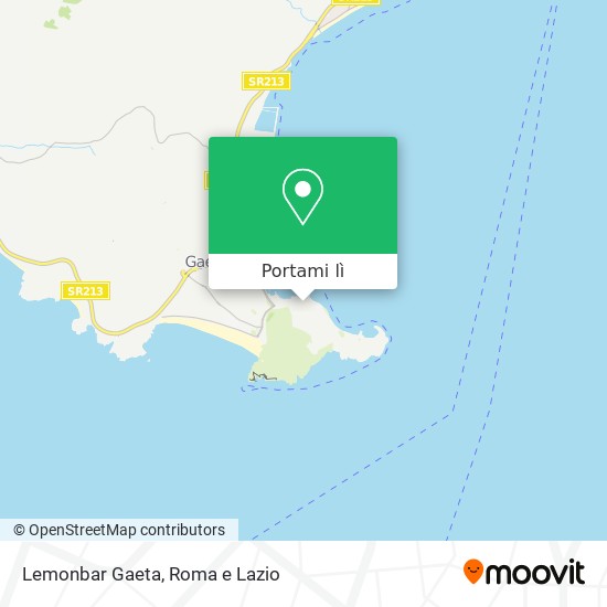 Mappa Lemonbar Gaeta